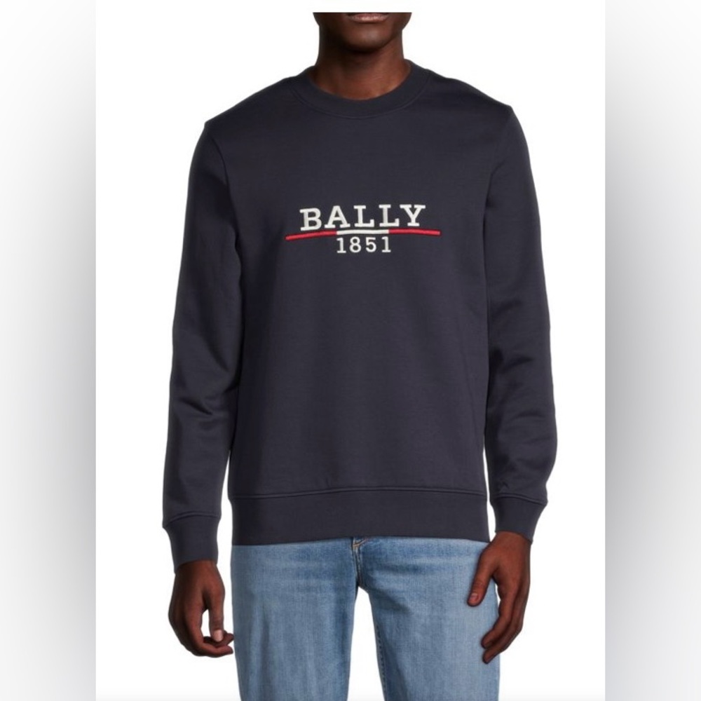 NWT Bally crew neck sweatshirt